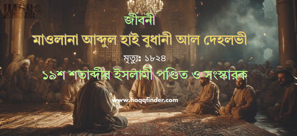 আব্দুল হাই বুধানী আল দেহলভীর জীবনী