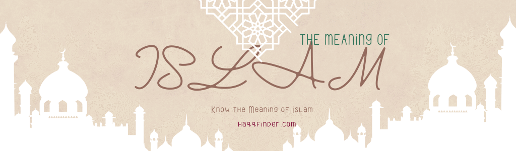 The Meaning of Islam