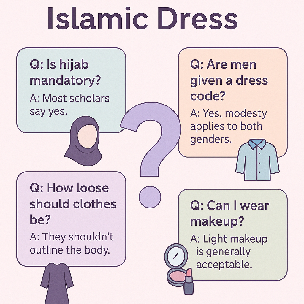 infographic: islamic dress code