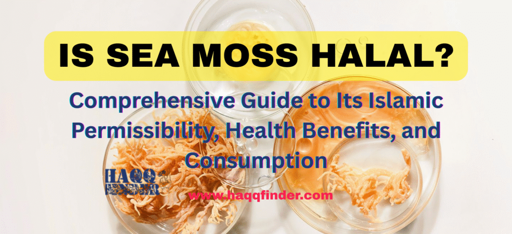 is sea moss halal?