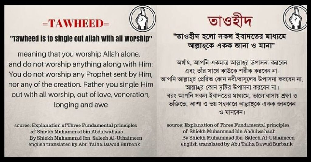 তাওহীদ কি